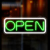 Open neon sign